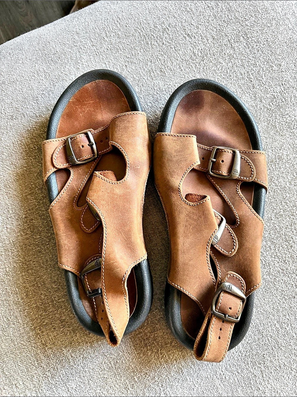 Patagonia Classic Leather Sport Sandals Brown & Black